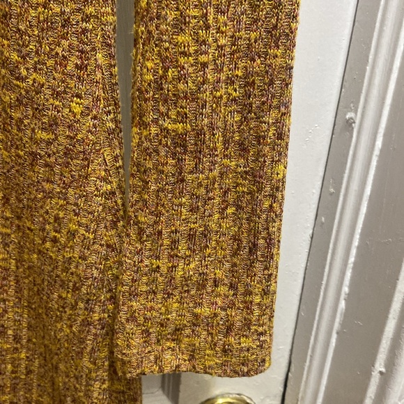 NWT Alya Sherlyn Button Down Knit Dress SZ S Multicolor Button Down Long Sleeve - Picture 5 of 15